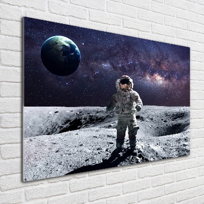 Tableau en verre Astronaute