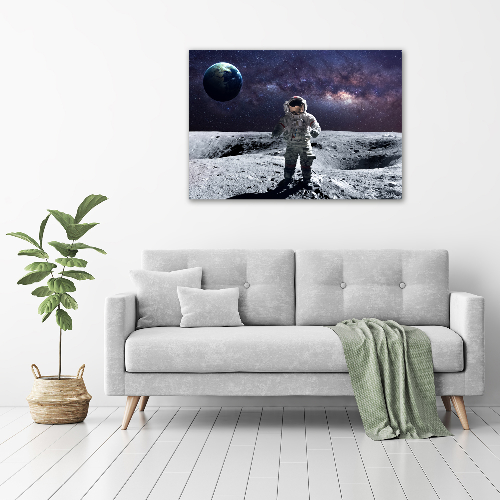 Tableau en verre Astronaute