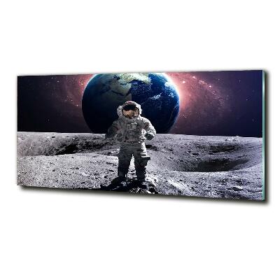 Tableau sur verre Astronaute