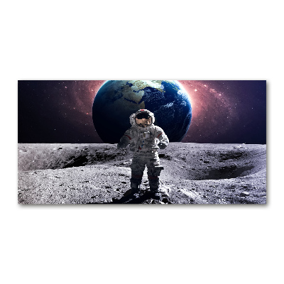 Tableau sur verre Astronaute