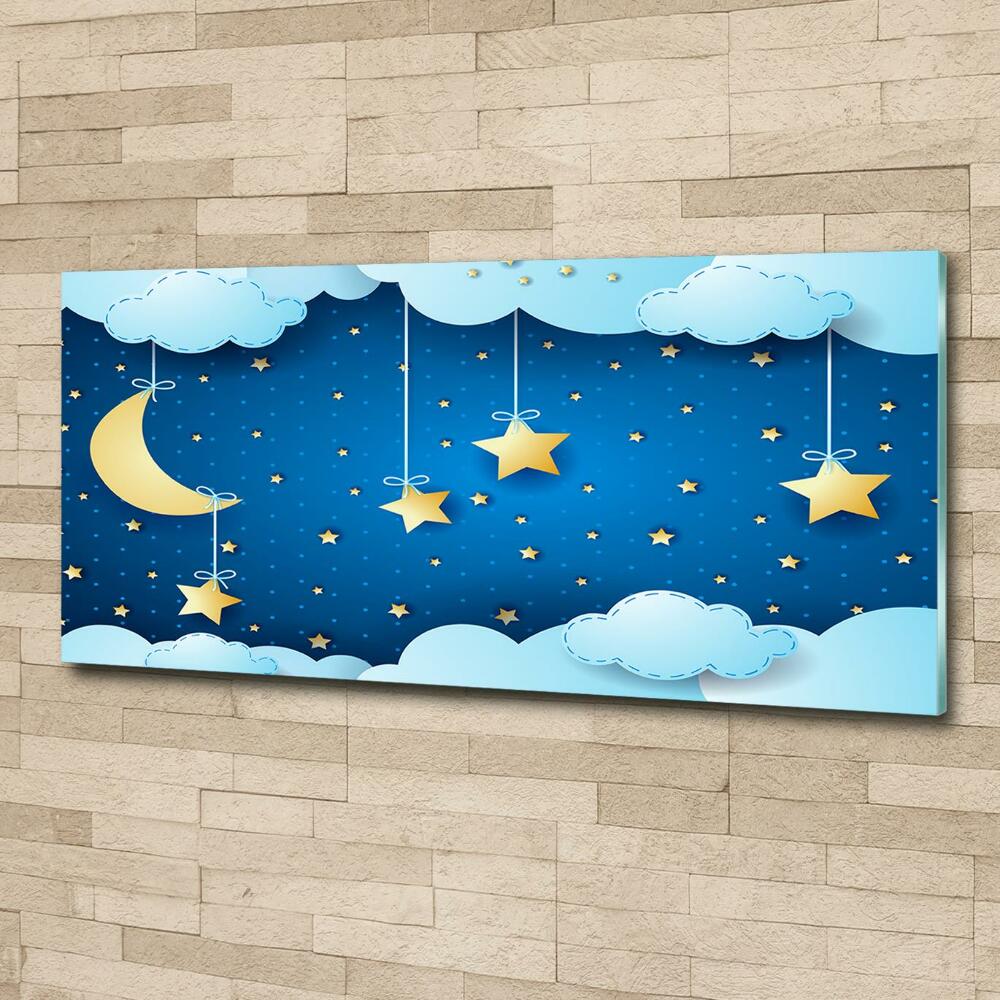 Tableau sur verre Ciel de nuit