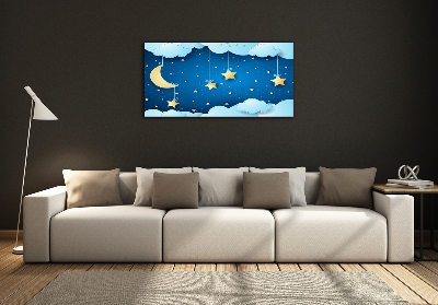 Tableau sur verre Ciel de nuit