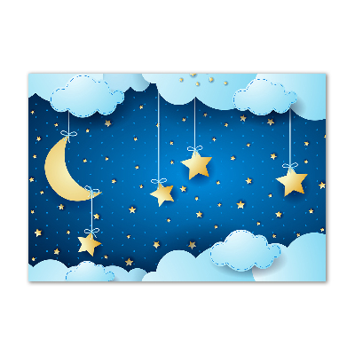 Tableau sur verre Ciel de nuit