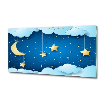 Tableau sur verre Ciel de nuit