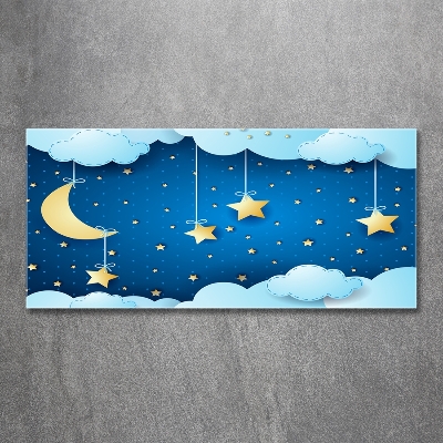 Tableau sur verre Ciel de nuit