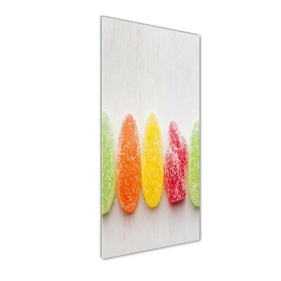 Tableau imprimé sur verre Gelées colorées