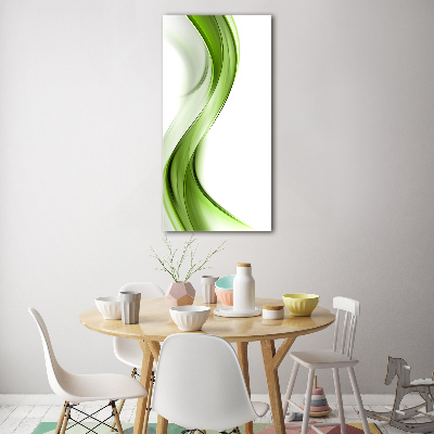 Tableau verre imprimé Motif des vagues