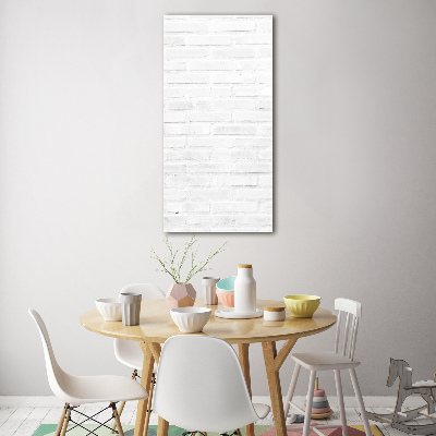 Tableau imprimé sur verre Mur de briques