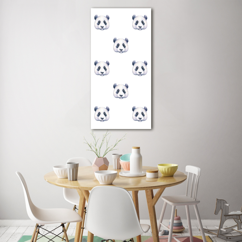 Tableau sur verre Pandas