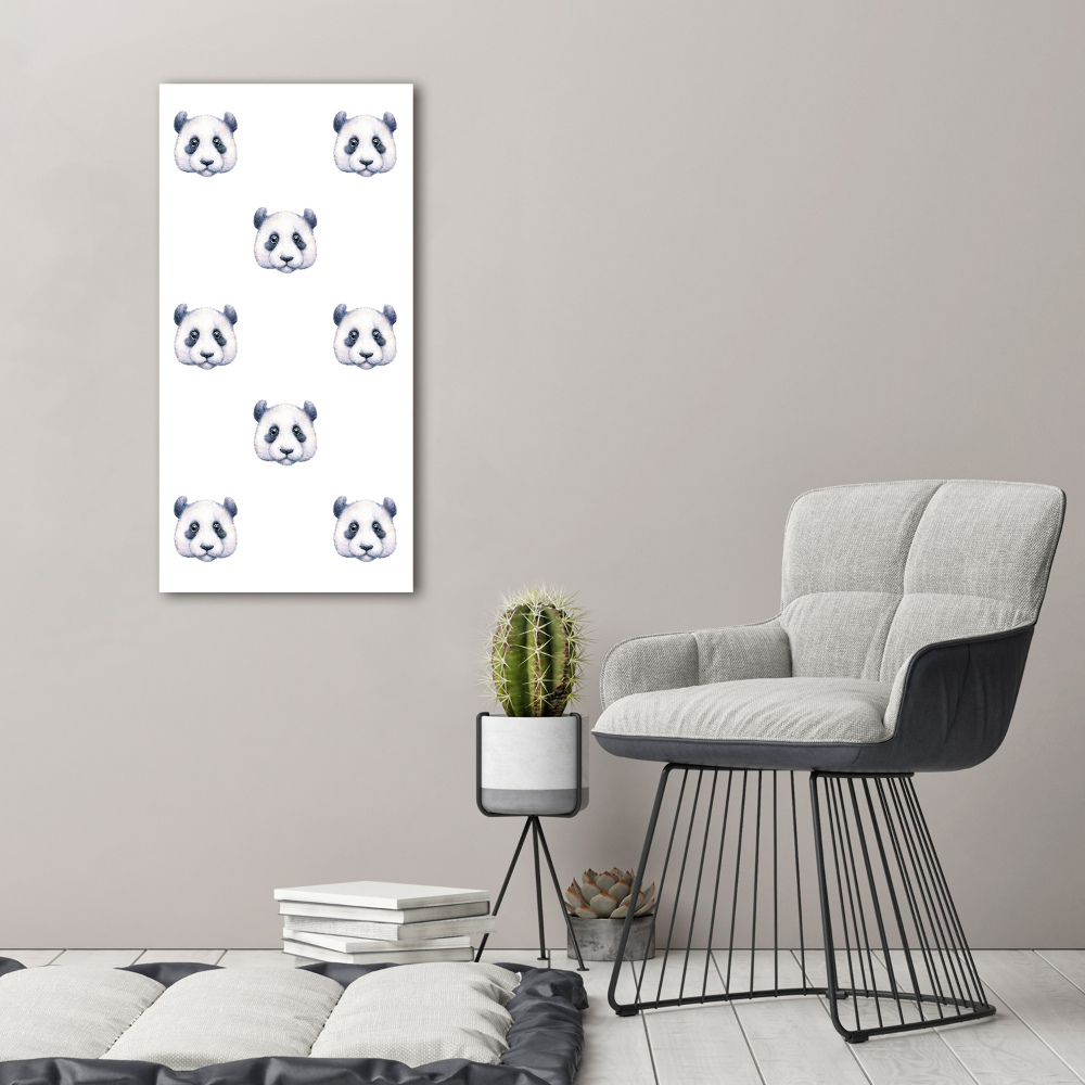 Tableau sur verre Pandas