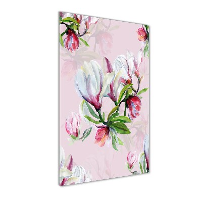 Tableau en verre Magnolia