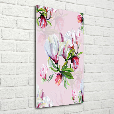 Tableau en verre Magnolia