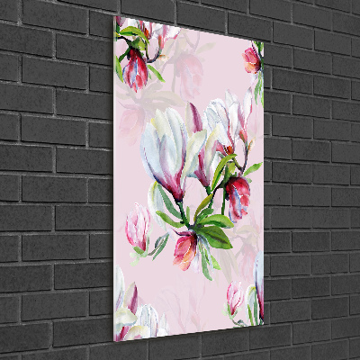 Tableau en verre Magnolia