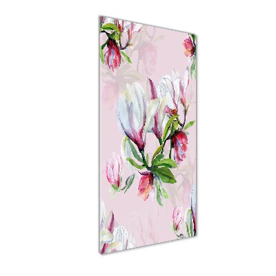 Tableau en verre Magnolia