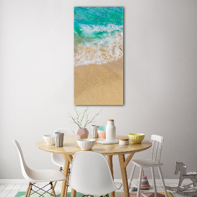 Tableau verre imprimé Plage et mer