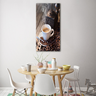 Tableau sur verre Tasse de café