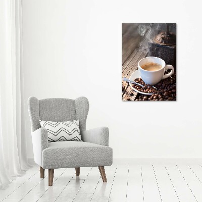 Tableau sur verre Tasse de café