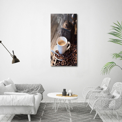 Tableau sur verre Tasse de café