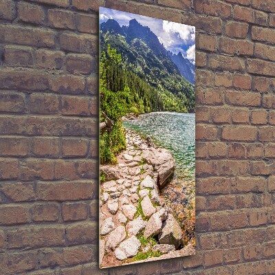 Tableau photo sur verre Morskie Oko Tatry