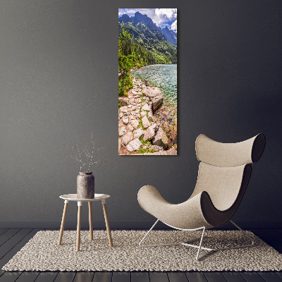 Tableau photo sur verre Morskie Oko Tatry