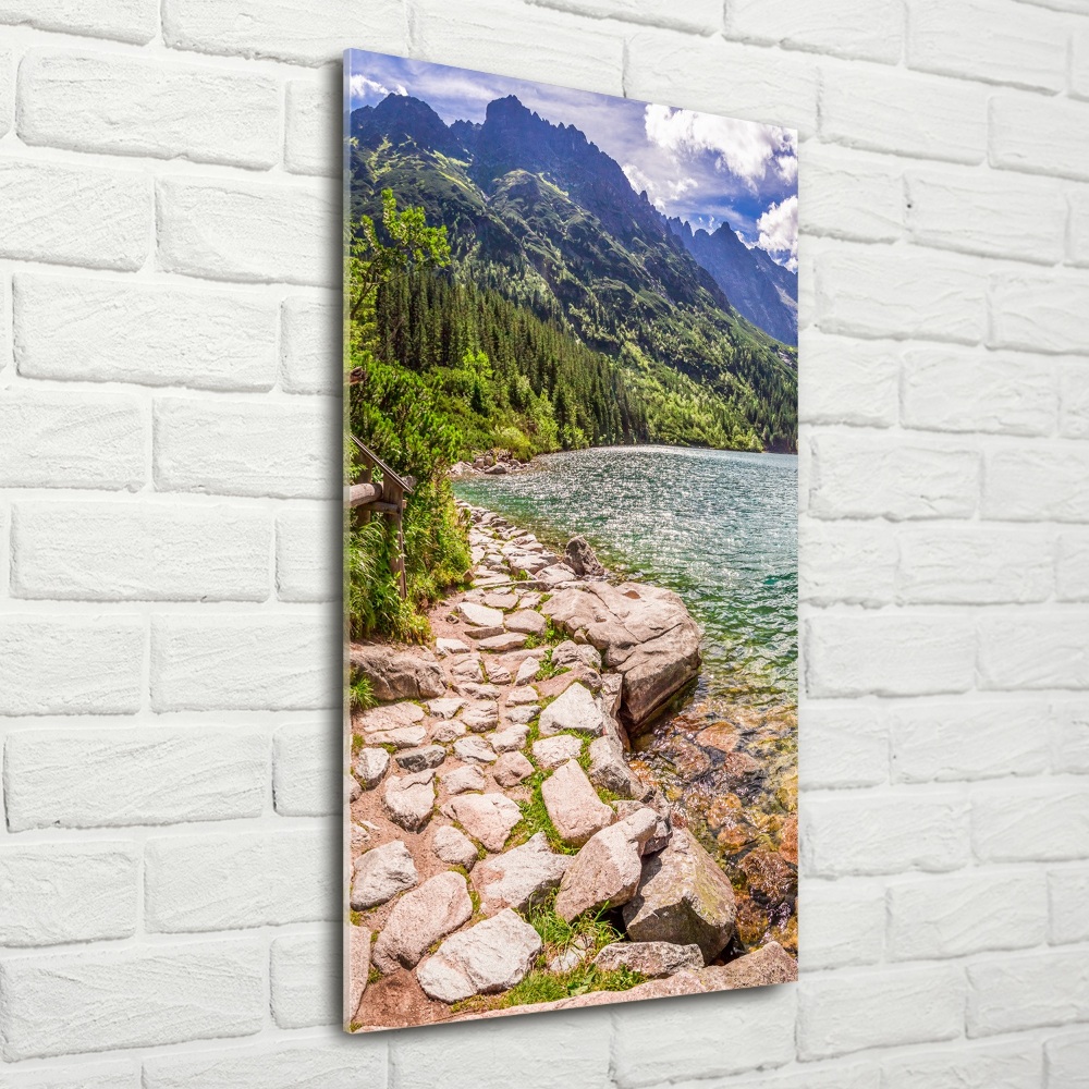 Tableau photo sur verre Morskie Oko Tatry