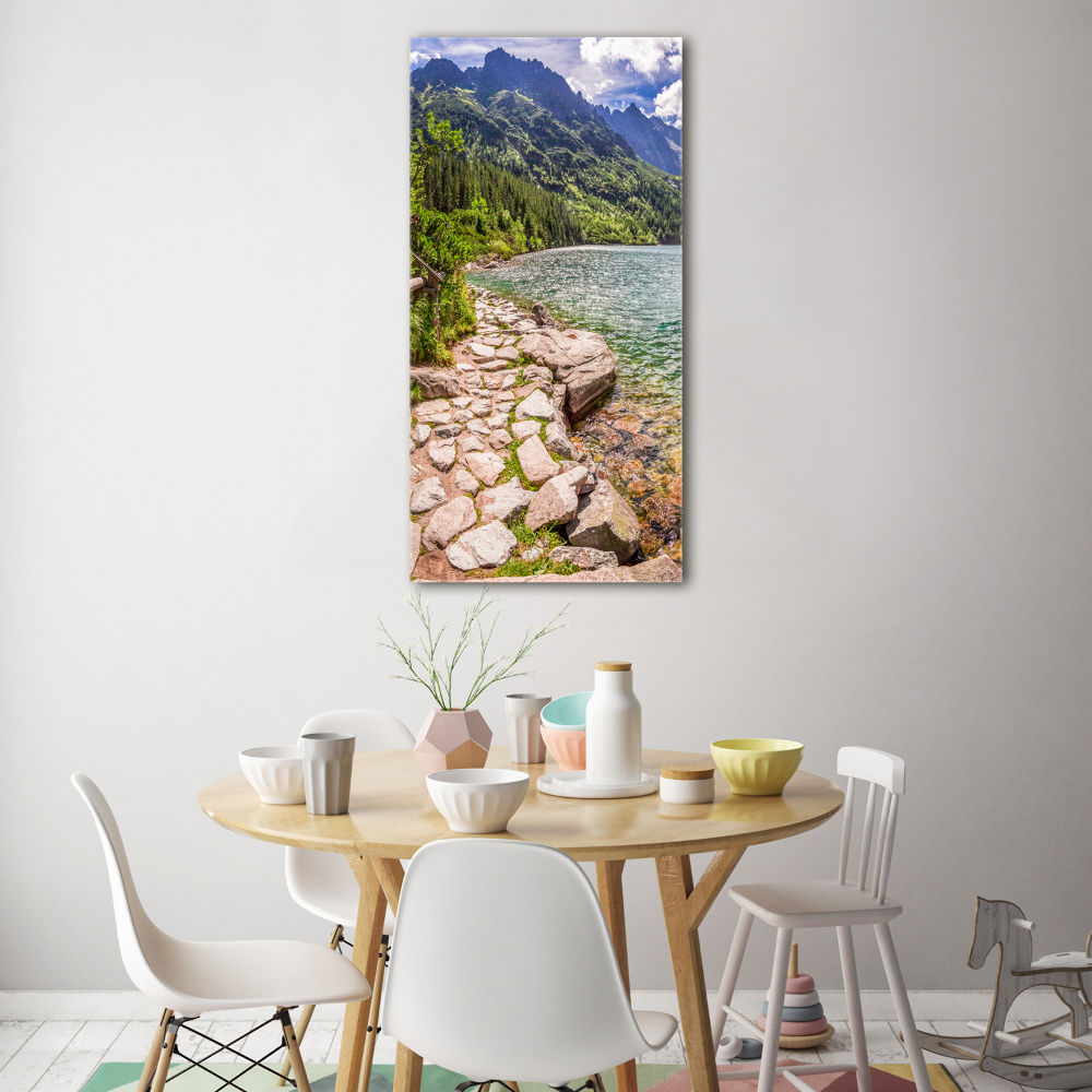 Tableau photo sur verre Morskie Oko Tatry