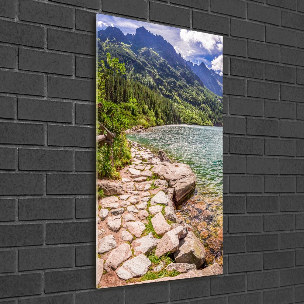 Tableau photo sur verre Morskie Oko Tatry