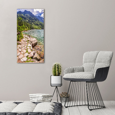 Tableau photo sur verre Morskie Oko Tatry