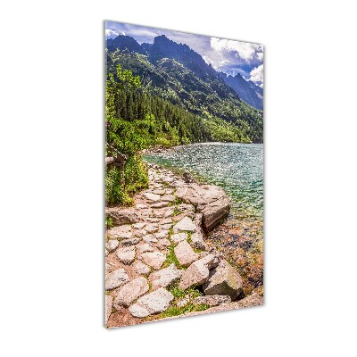 Tableau photo sur verre Morskie Oko Tatry