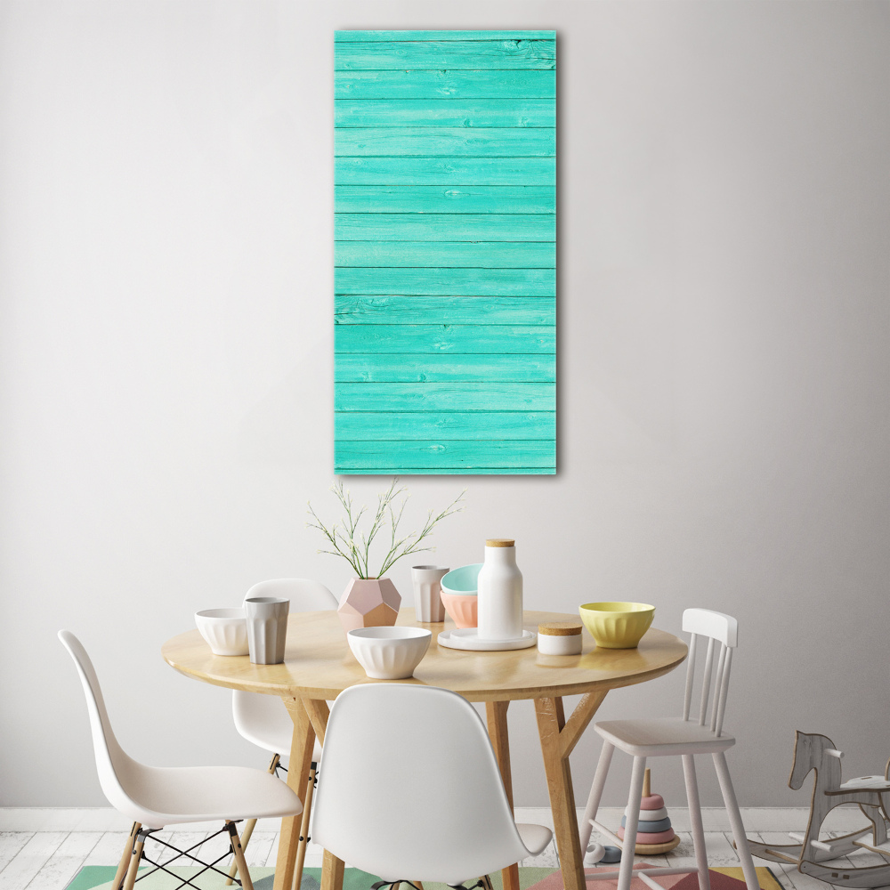 Tableau photo sur verre Panneaux verts