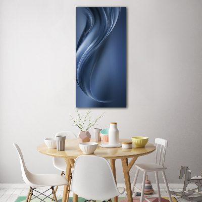 Tableau photo sur verre Motif des vagues