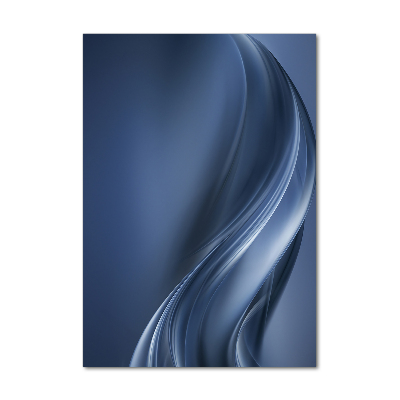 Tableau photo sur verre Motif des vagues