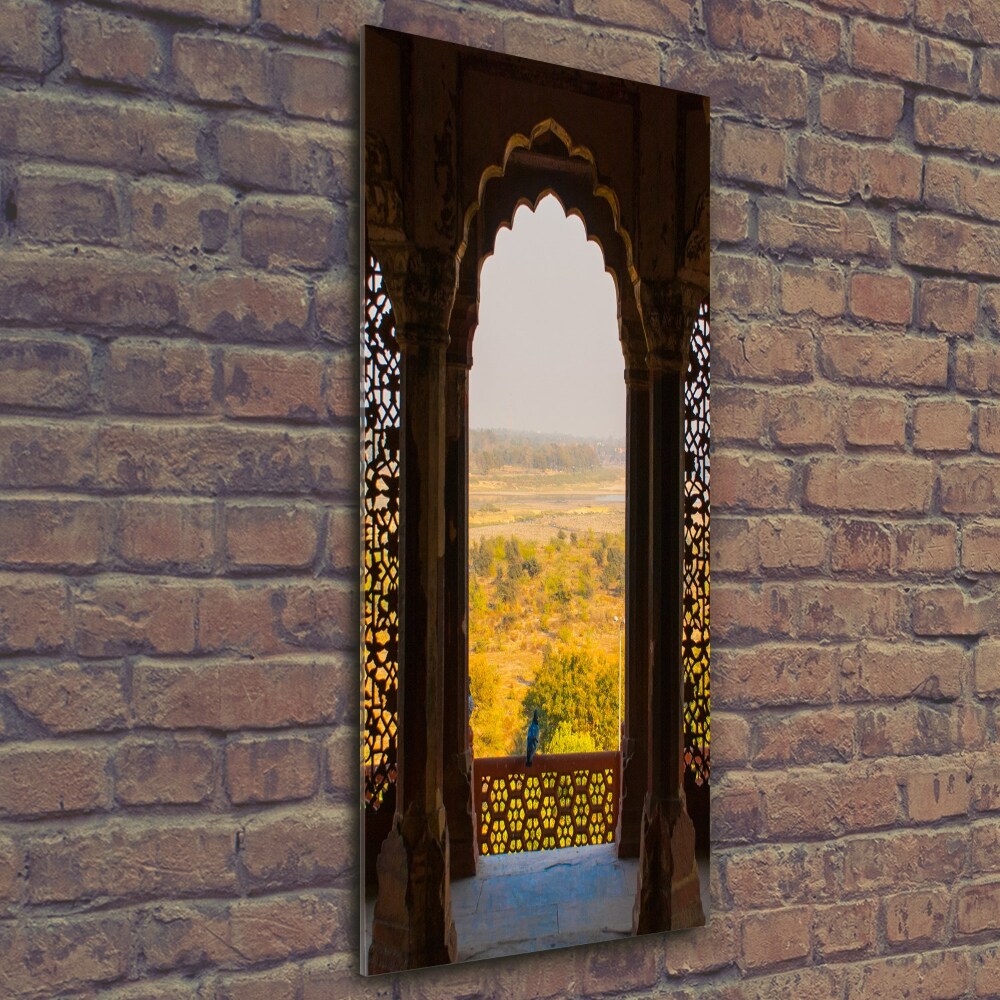 Tableau imprimé sur verre Fort d'Agra Inde