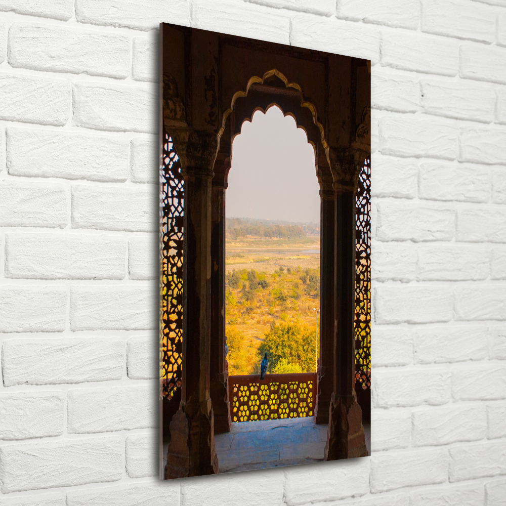 Tableau imprimé sur verre Fort d'Agra Inde