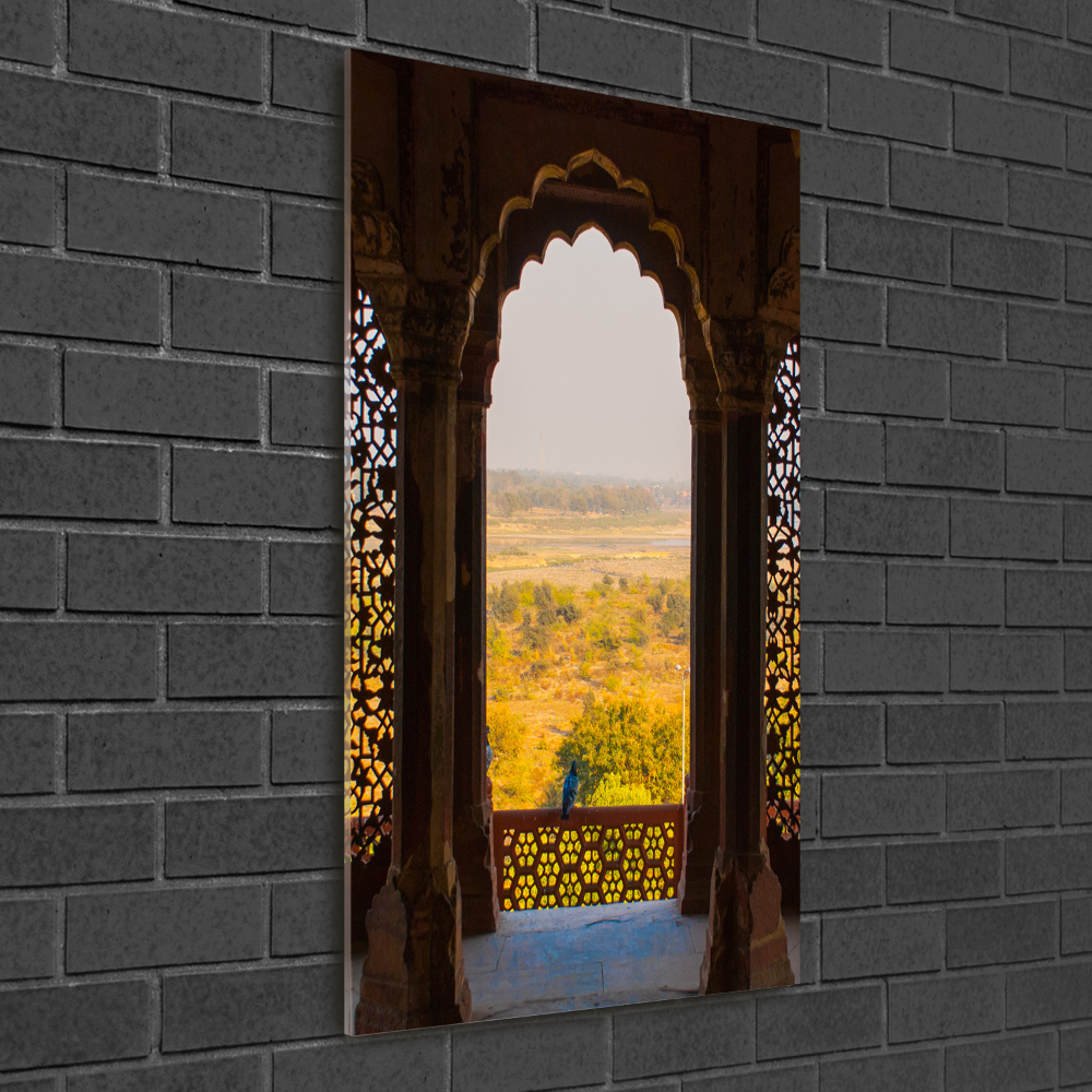 Tableau imprimé sur verre Fort d'Agra Inde