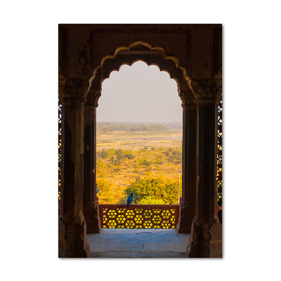 Tableau imprimé sur verre Fort d'Agra Inde