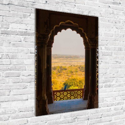 Tableau imprimé sur verre Fort d'Agra Inde