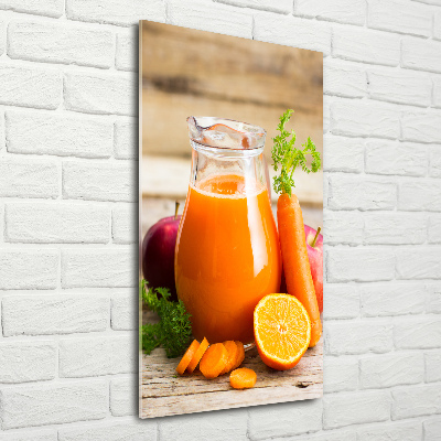 Tableau imprimé sur verre Jus de fruits