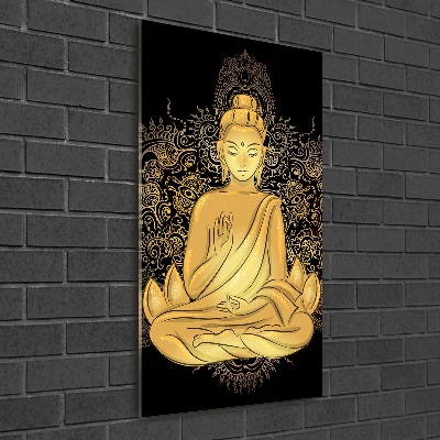 Tableau imprimé sur verre Bouddha et mandala