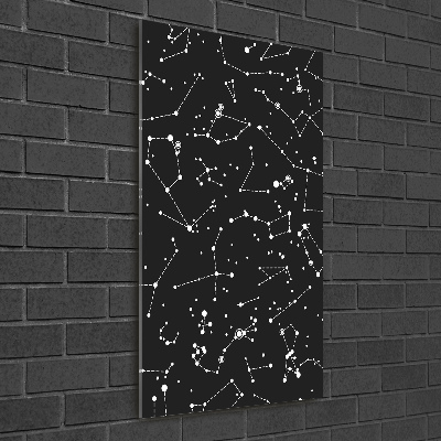 Tableau en verre Constellation