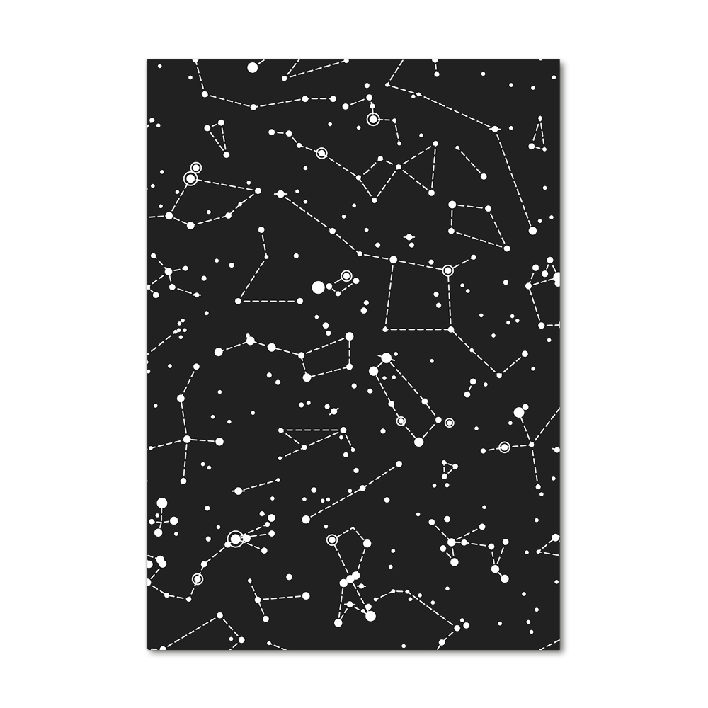 Tableau en verre Constellation