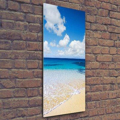 Tableau photo sur verre Plage tropicale ocean