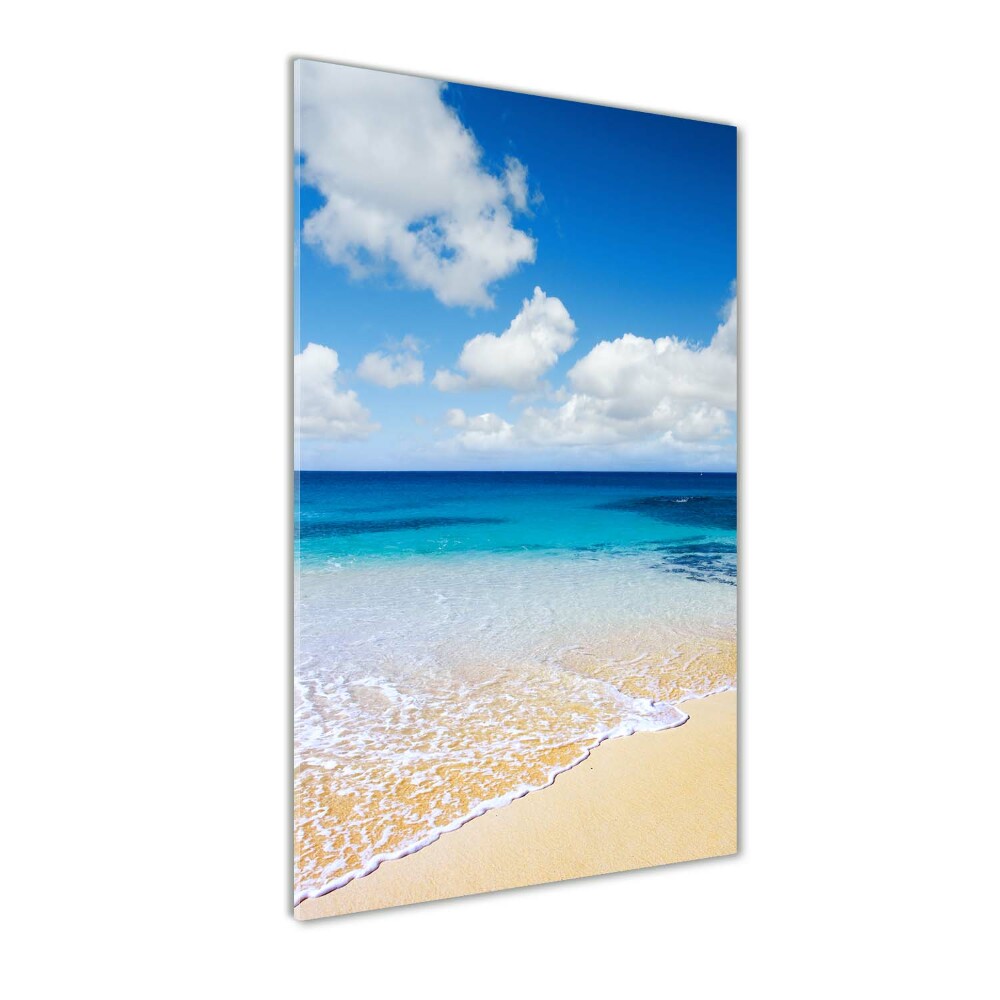 Tableau photo sur verre Plage tropicale ocean