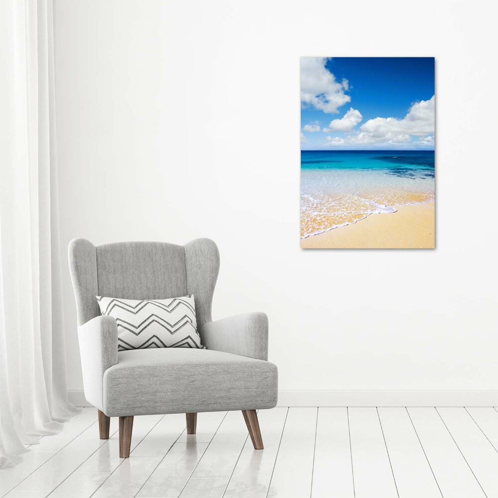 Tableau photo sur verre Plage tropicale ocean