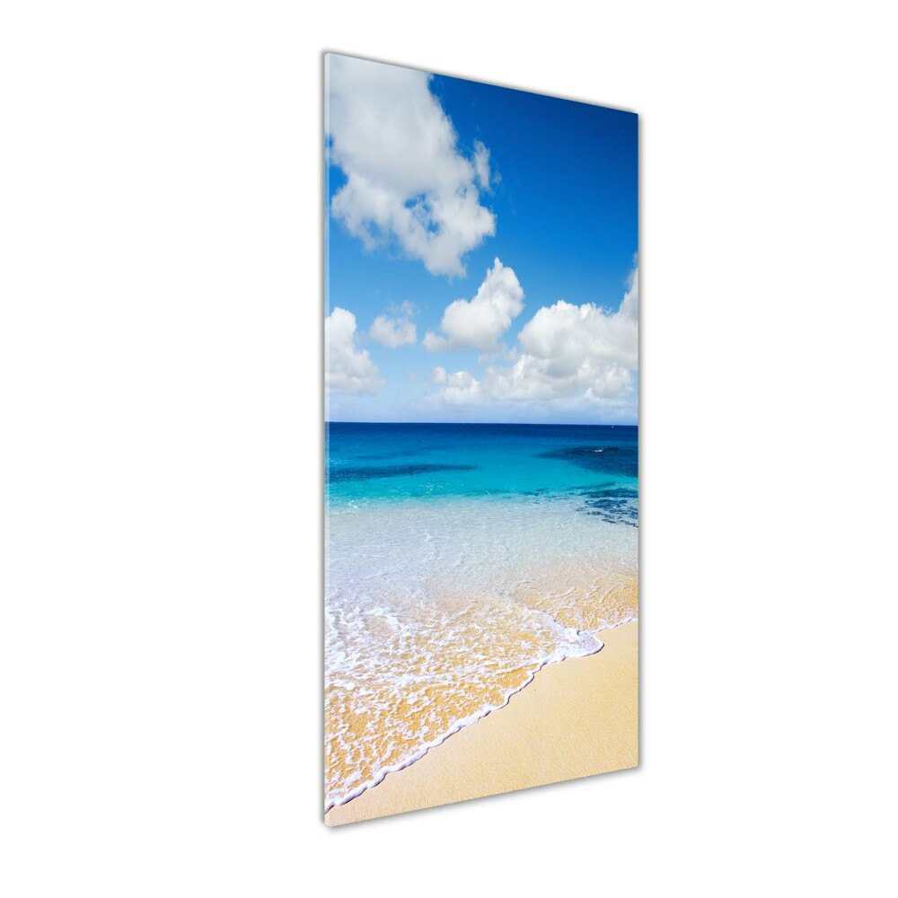 Tableau photo sur verre Plage tropicale ocean