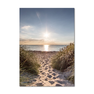 Tableau photo sur verre Dunes côtières