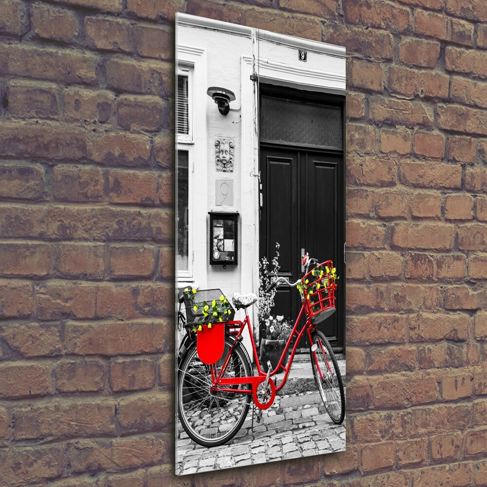 Tableau en verre Vélo de ville