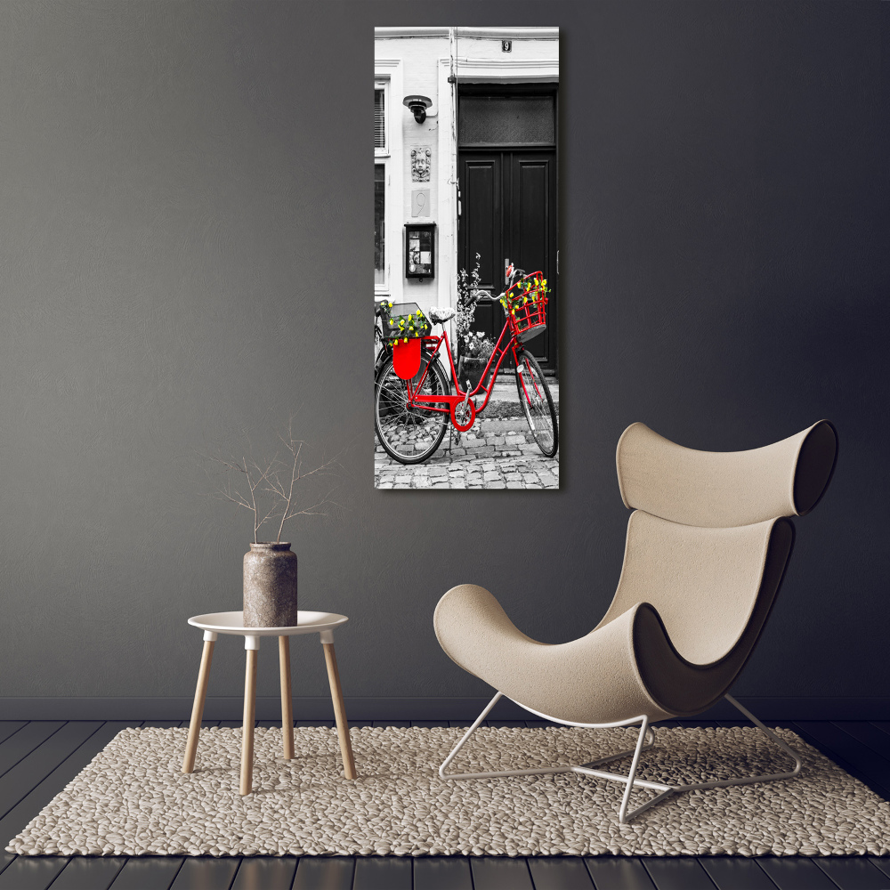 Tableau en verre Vélo de ville