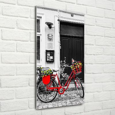 Tableau en verre Vélo de ville