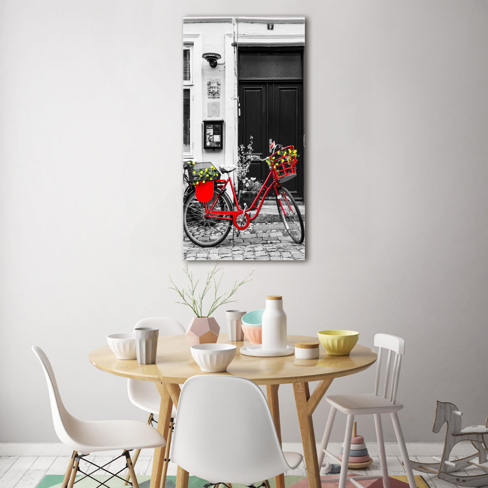 Tableau en verre Vélo de ville